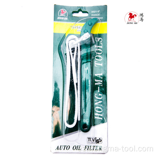 Llave de correa de filtro de aceite ajustable tipo correa